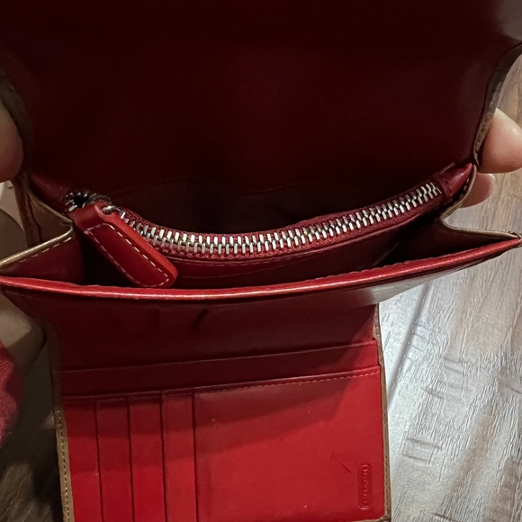 Vintage coach trifold wallet - Picture 4 of 7